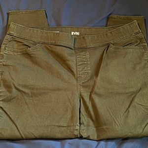 Olive green Jeggings